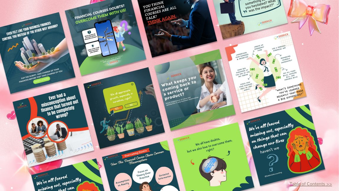 Selected promotional design work